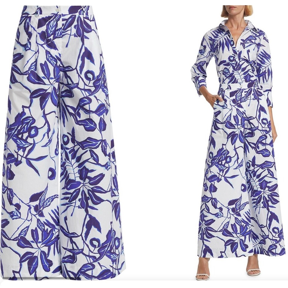 Sara Roka Ryona Wide-Leg Jungle Pants 46